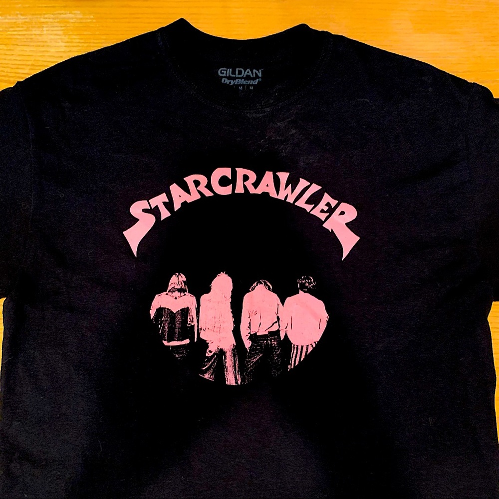 Starcrawler Tee Shirt RARE Black Medium